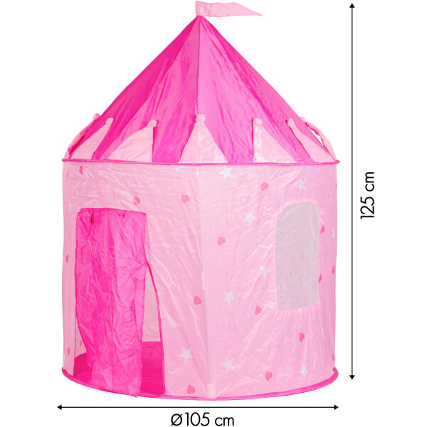 Telt palass for prinsesse IPLAY Rosa - Bilde 5