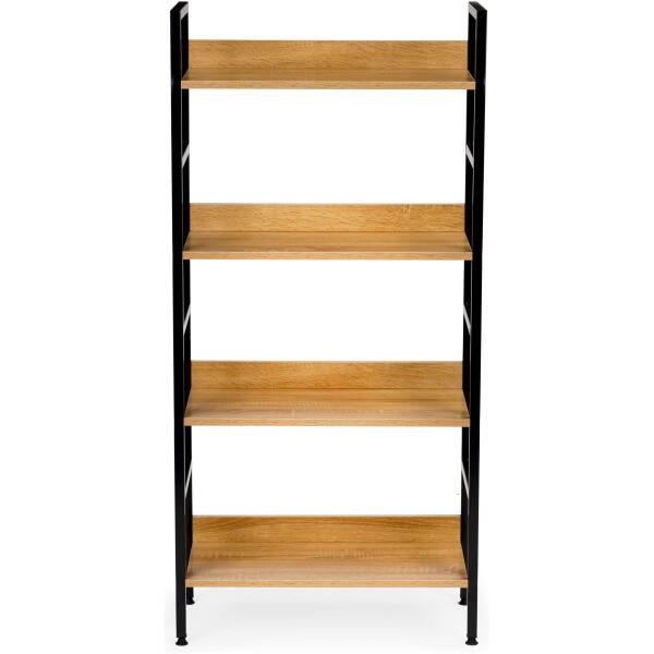 Industriell trehylle bokhylle skap loft ModernHome - Bilde 3