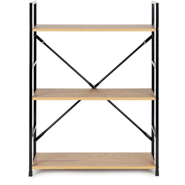Trehylle metallramme LOFT ModernHome - Bilde 2