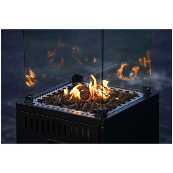 Gassvarmer terrassevarmer 13 kW glass for hage uteplass regulator vulkanske steiner trekk MultiGarden - Bilde 2