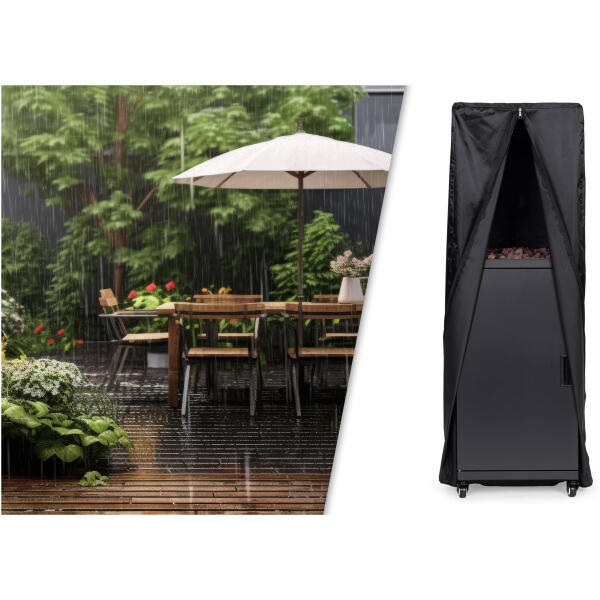 Gassvarmer terrassevarmer 13 kW glass for hage uteplass regulator vulkanske steiner trekk MultiGarden - Bilde 4
