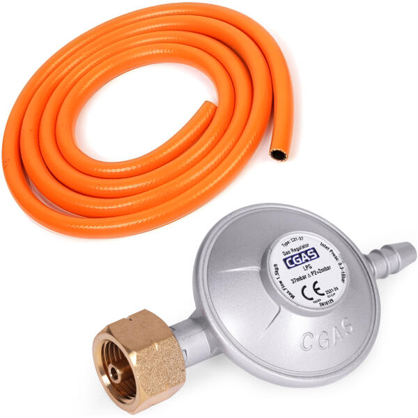 Gass terrassevarmer 13 kW glass til hage patio regulator slange trekk MultiGarden - Bilde 9