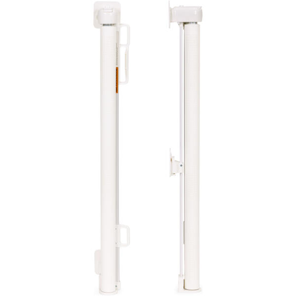 Grindgjerde rullegardin 180 cm sikkerhetsbarriere for trapper og dører ECOTOYS Beige - Bilde 5