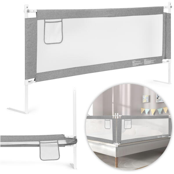 Sengesperre for seng 180 cm beskyttelse for barn ECOTOYS