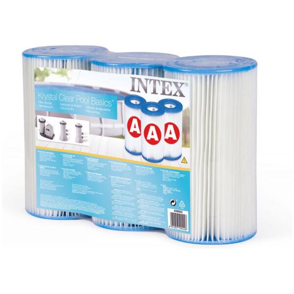 Filter type A til bassengpumpe INTEX 29000 3 stk