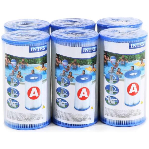 Filter type A til INTEX bassengpumpe 29000 6 stk