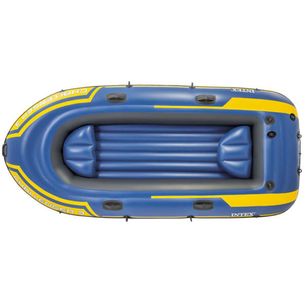 Oppblåsbar båt Challenger 3 Intex 68370 med pumpe og 2 årer - Bilde 2