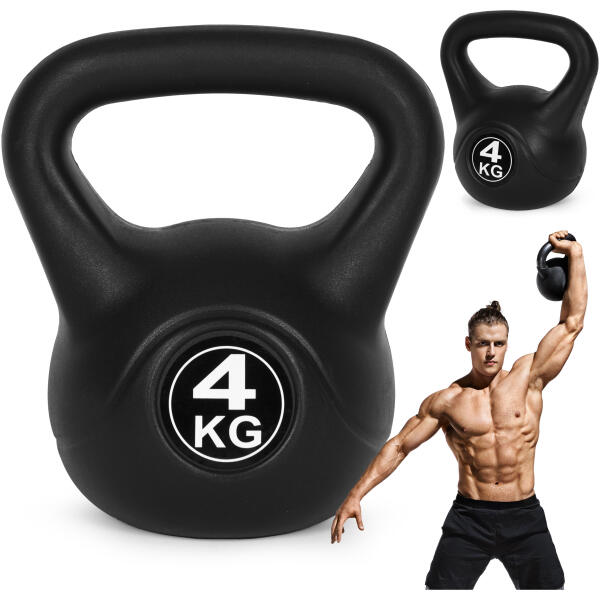 Kettlebell 4 kg for trening hantel kule vekter belastning vekt fitness ModernHome