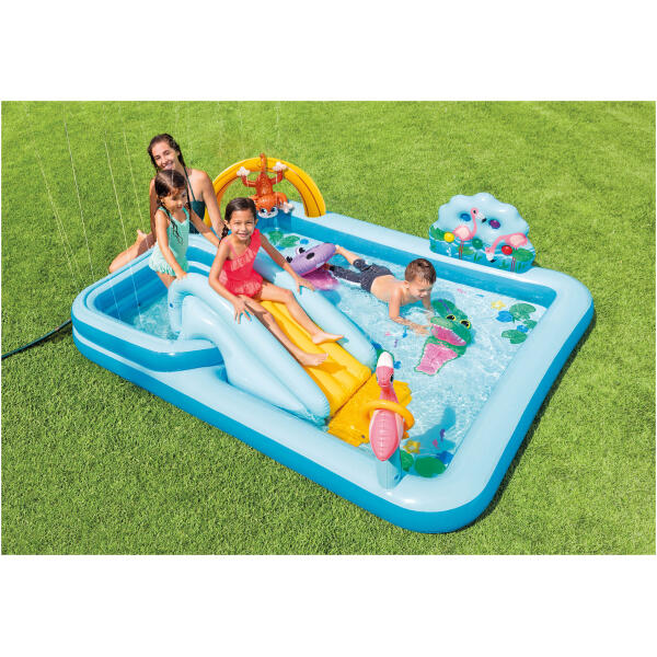 Bassenget vann lekeplass barnebasseng sklie INTEX 57161