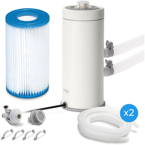 Bassengpumpe filtreringssystem 2006 L/t filter med installasjonselementer INTEX 26604