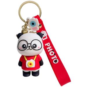 Nøkkelring Panda BRL216 Svart