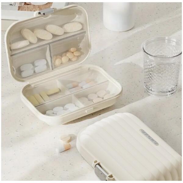 Organizer kasett medisinskrin med rom CB53 Rillet - Bilde 2