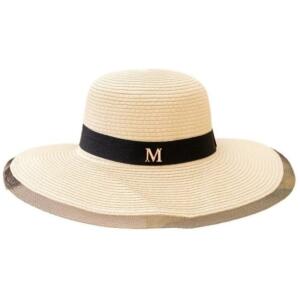 Stilig dame stråhatt strand sommer tiul CZ48 Beige