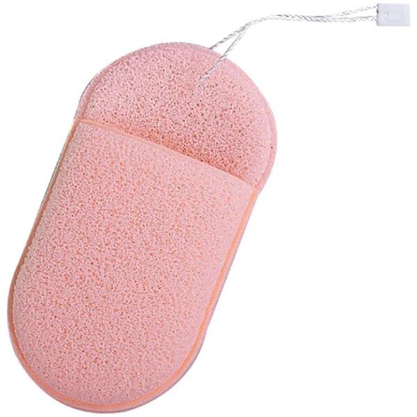 Ansiktssvamp for våtrengjøring skånsom peeling 6,5x11 cm 2 stk GB09 - Bilde 4