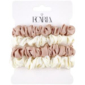Sett med 4 hårstrikk på PIN UP GUM155 kort Rosa