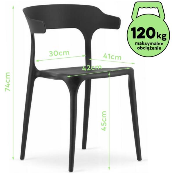 Moderne stilfulle stol DIANA KR05CZ - Bilde 9