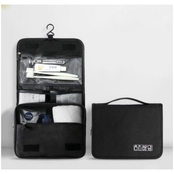 Organisator for kosmetikk sminkeveske sammenleggbar 23x19 cm KS34WZ3 - Bilde 3