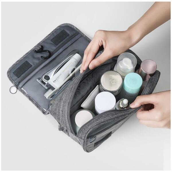 Organisator for kosmetikk sminkeveske sammenleggbar 23x19 cm KS34WZ3 - Bilde 6