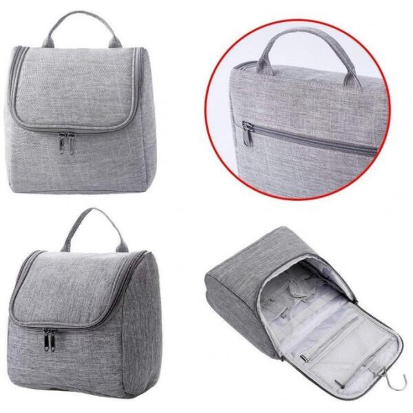 Organisator for kosmetikk sminkepose sammenleggbar 21x21x11,5 cm KS37WZ1 - Bilde 2