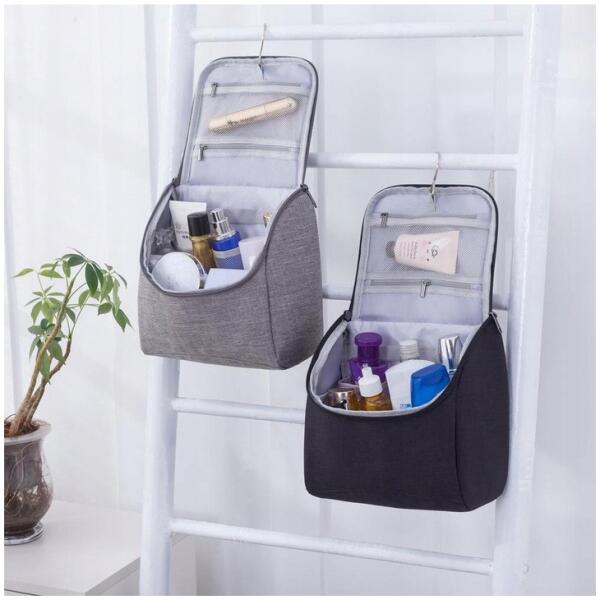 Organizer for kosmetikk sminkepose sammenleggbar 21x21x11,5 cm KS37WZ2 - Bilde 3