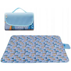 Strandmatte piknikteppe sandavvisende 145x200 cm vanntett XXL MATA01WZ3