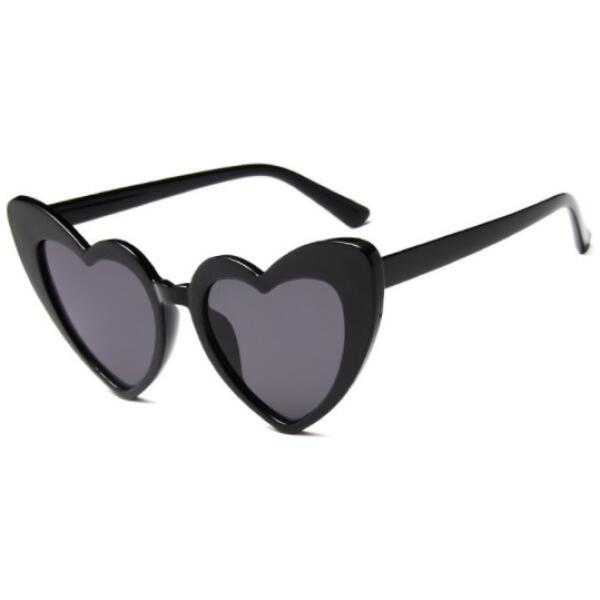 Solbriller hjerte heart black OK272WZ1 Svart - Bilde 3