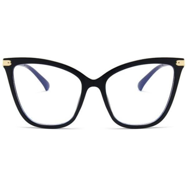 Solbriller nullstyrke CAT EYE OK274 Svart - Bilde 3
