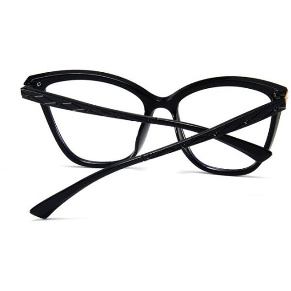 Solbriller nullstyrke CAT EYE OK274 Svart - Bilde 4