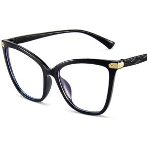 Solbriller nullstyrke CAT EYE OK274 Svart