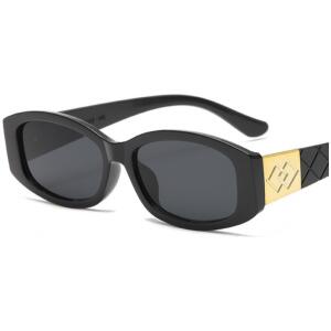 Solbriller ELEGANT BLACK OK378 Svart