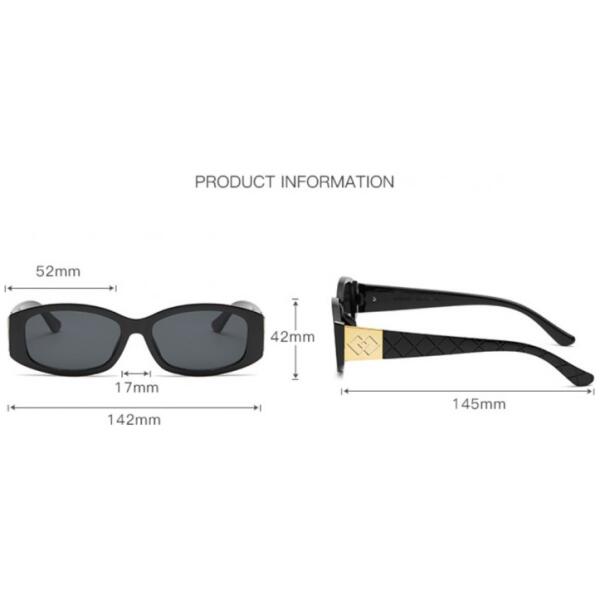 Solbriller ELEGANT BLACK OK378 Svart - Bilde 3