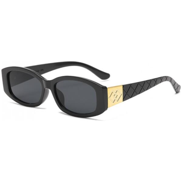 Solbriller ELEGANT BLACK OK378 Svart - Bilde 4