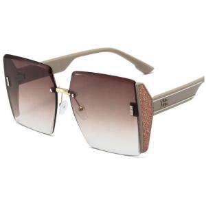 Solbriller ELEGANT SQUARE OK379WZ2 Brun