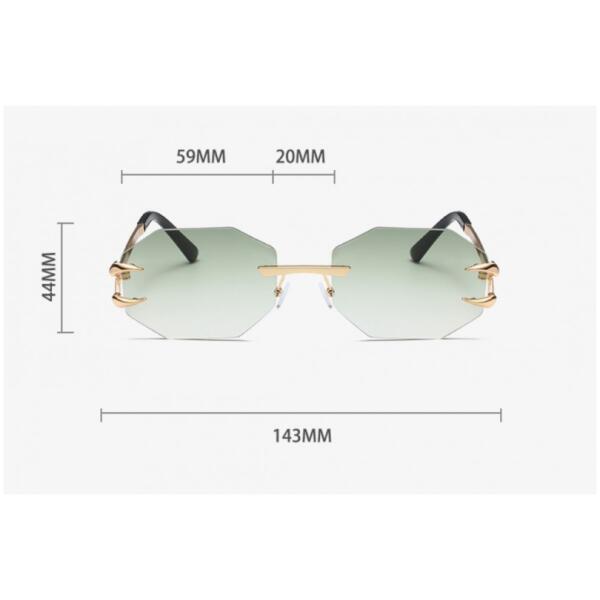 Solbriller ELEGANT CLAW OK381 Black - Bilde 3