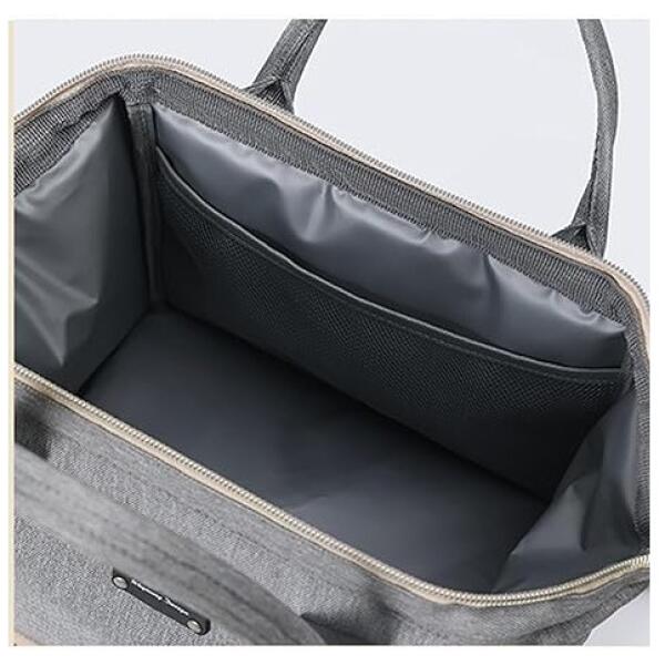Veske organizer til barnevogn 2 kammer 26x23x18 cm PLM29CZ Svart - Bilde 3