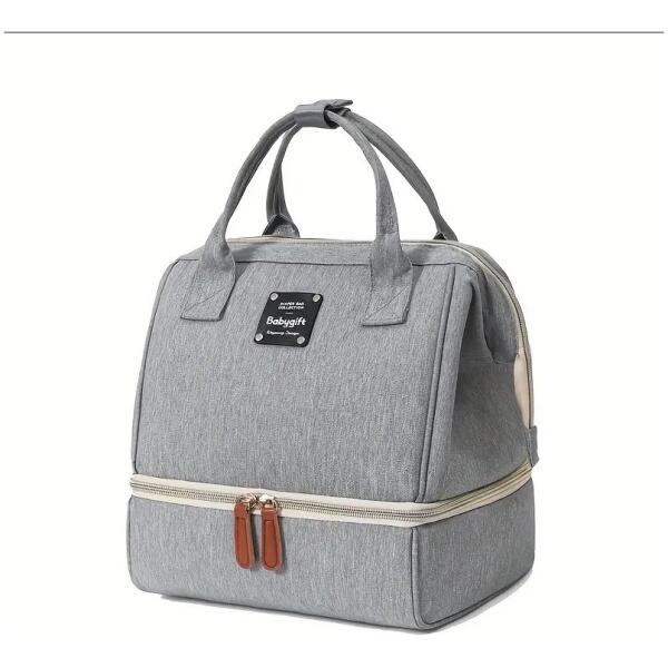 Veske organizer til vogn 2 kammer 26x23x18 cm PLM29SZ Grå