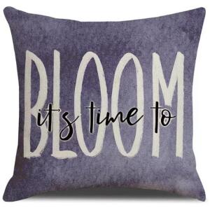 Putetrekk 45 x 45 cm ITS TIME TO BLOOM POD170