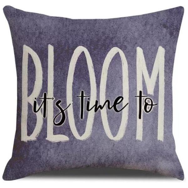Putetrekk 45 x 45 cm ITS TIME TO BLOOM POD170