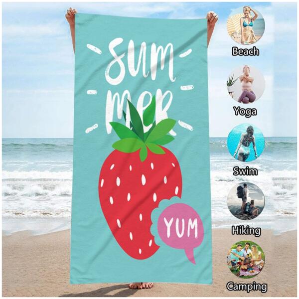 Strandhåndkle summer yum 150x70 cm REC54WZ7 - Bilde 3