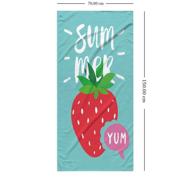 Strandhåndkle summer yum 150x70 cm REC54WZ7 - Bilde 4