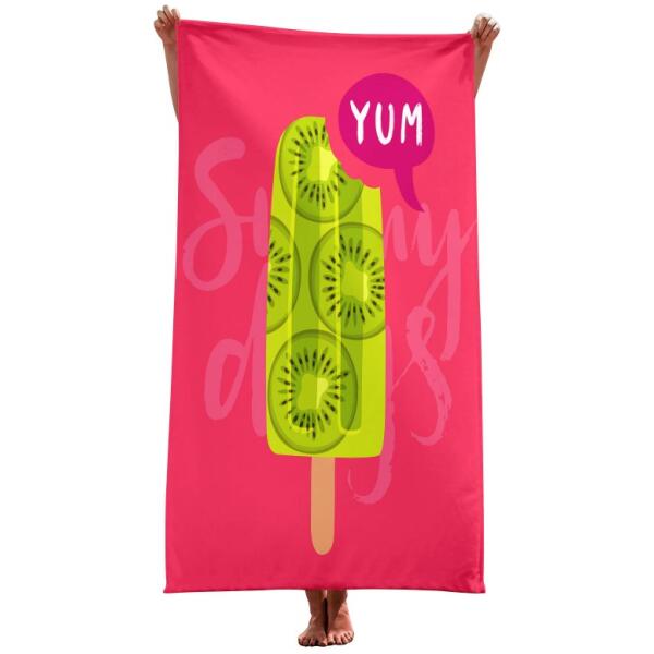 Strandhåndkle Yum 150x70 cm REC54WZ8 - Bilde 2