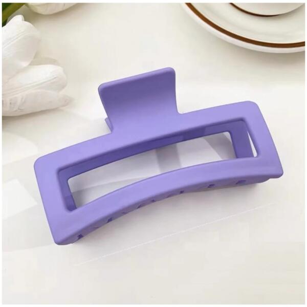 Stor hårklemme XL 13 cm SP277CF Mørk fiolett - Bilde 5