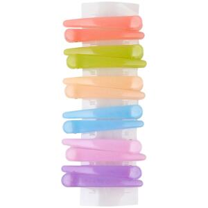 Sett med 12 Hårklemmer Pastell SP310
