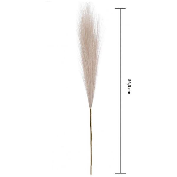 Kunstig plante dekor Pampasgress 56,5 cm 1 stk Krem - Bilde 6
