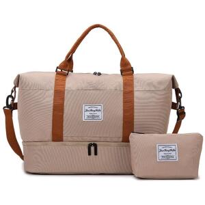Sett toalettmappe med to rom 51x25x39 cm T263K reisesekk