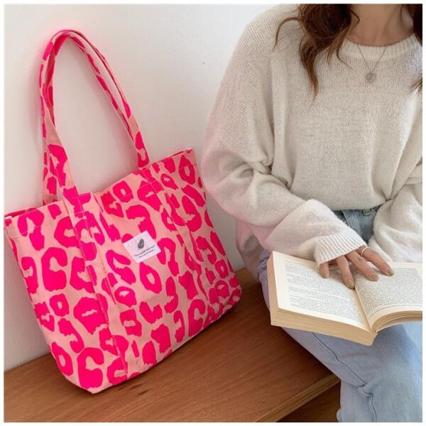Stor materialpose 58x44x10 cm Panther TP16 Rosa - Bilde 4