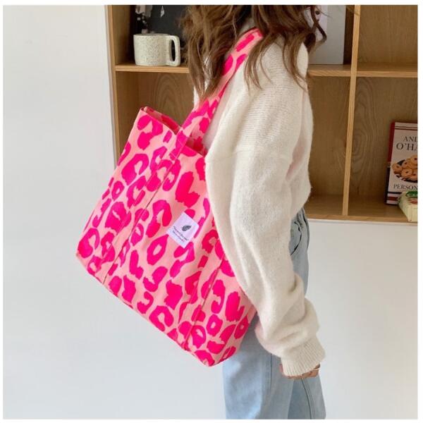 Stor materialpose 58x44x10 cm Panther TP16 Rosa - Bilde 2