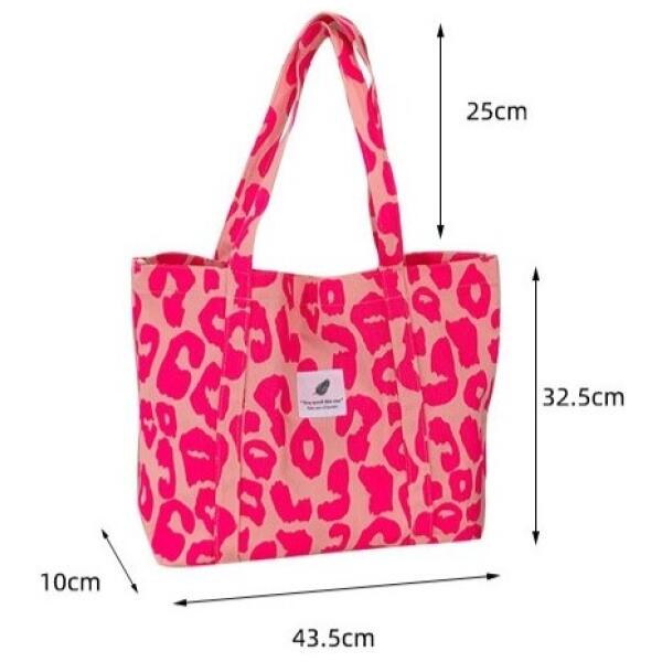 Stor materialpose 58x44x10 cm Panther TP16 Rosa - Bilde 6