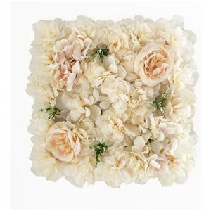 Blomstervegg veggpanel bakgrunn 35x35 cm WK02 Ecru