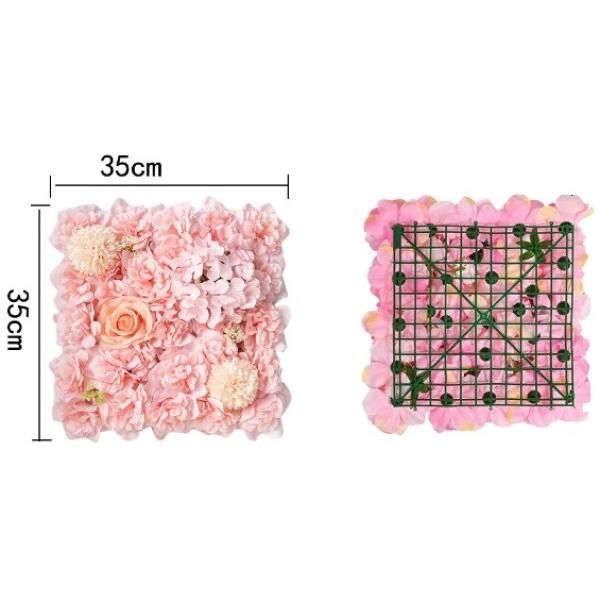 Blomstervegg veggpanel bakgrunn 35x35 cm WK02 Ecru - Bilde 2